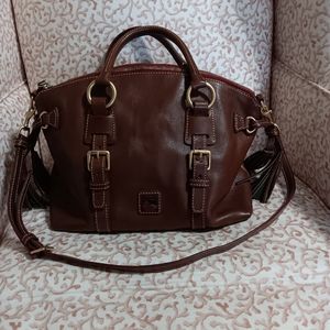 Dooney and Bourke Brown Florentine Satchel